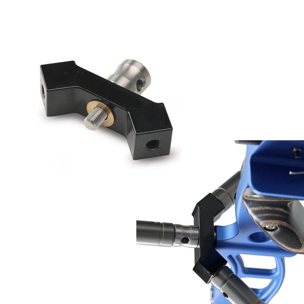 Stabilisateur d'arc en V à 40 degrés, barre en V Connect Recurve Bow Balance Rod Mount pour accessoires Stabilisateur d'arc en V à 40 degrés, barre en V Connect Recurve Bow Balance Rod Mount pour accessoires
