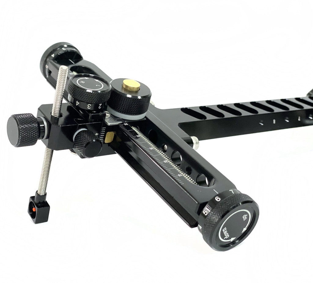 ARCHQUICK Bow Sight Micro Adjust Detachable Bracket /Sight Kit for Target bow