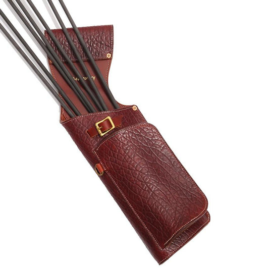 Archquick Archery Field Quiver Cow Waxy Leather Quiver Hunting Target