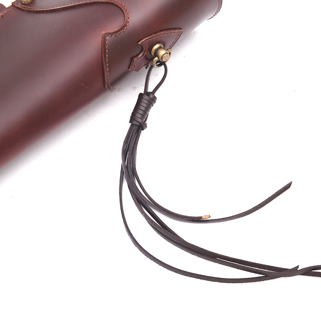 Archquick Hand made Traditional Archery Quiver Cow TOP Leather Hunting Target