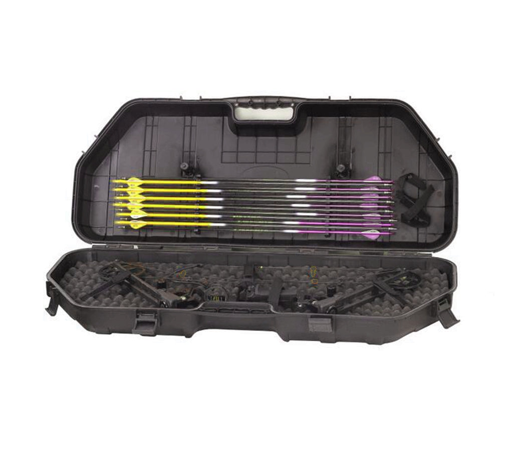 Compound Bow Case Archery Hunting Bow Hard Case Lockable Storage 12Arr ...