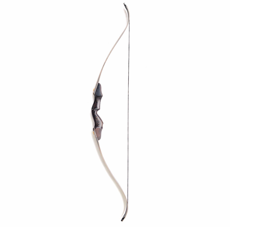 Junxing 60" GT D63 BLACK WOOD  Recurve Take Down Target & Hunting Bow 30-60lbs