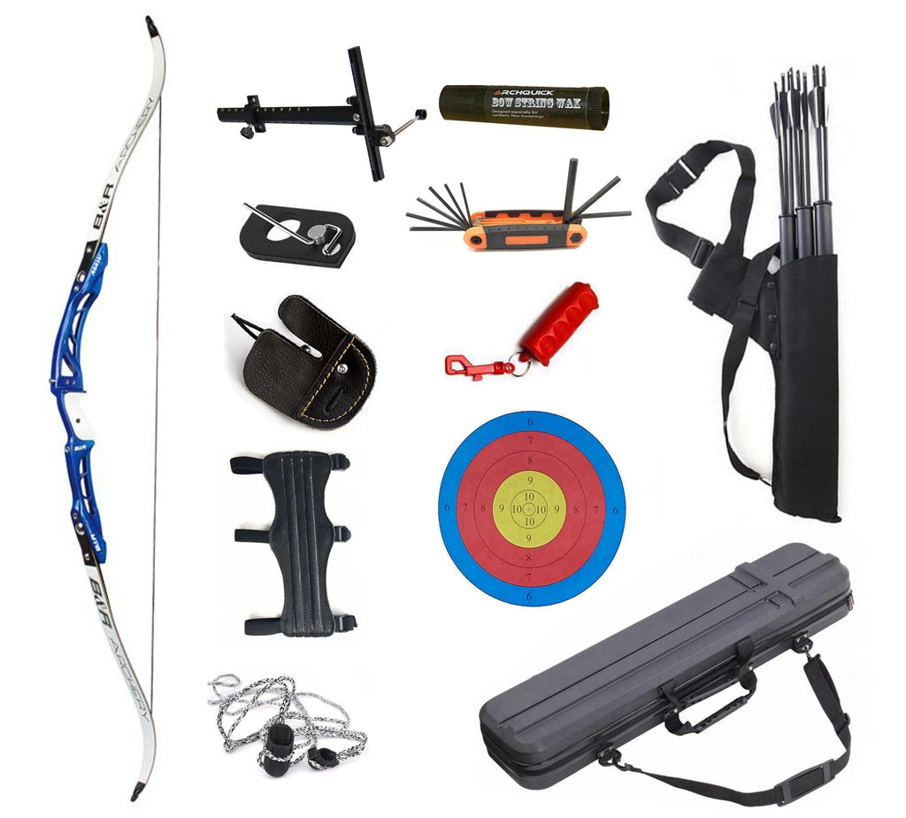 Junxing 68" Archery Recurve Bow RH 25" ILF Riser Takedown Target bow