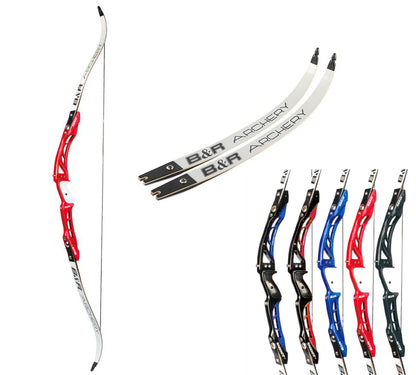 Junxing 68" Archery Recurve Bow RH 25" ILF Riser Takedown Target bow
