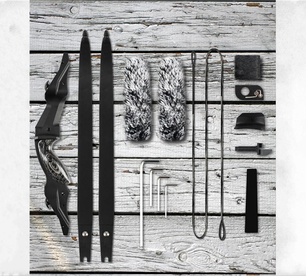 Junxing F261 Recurve IFL 60" Hunting bow USA Gordon Limbs CNC Aviation AlU Riser