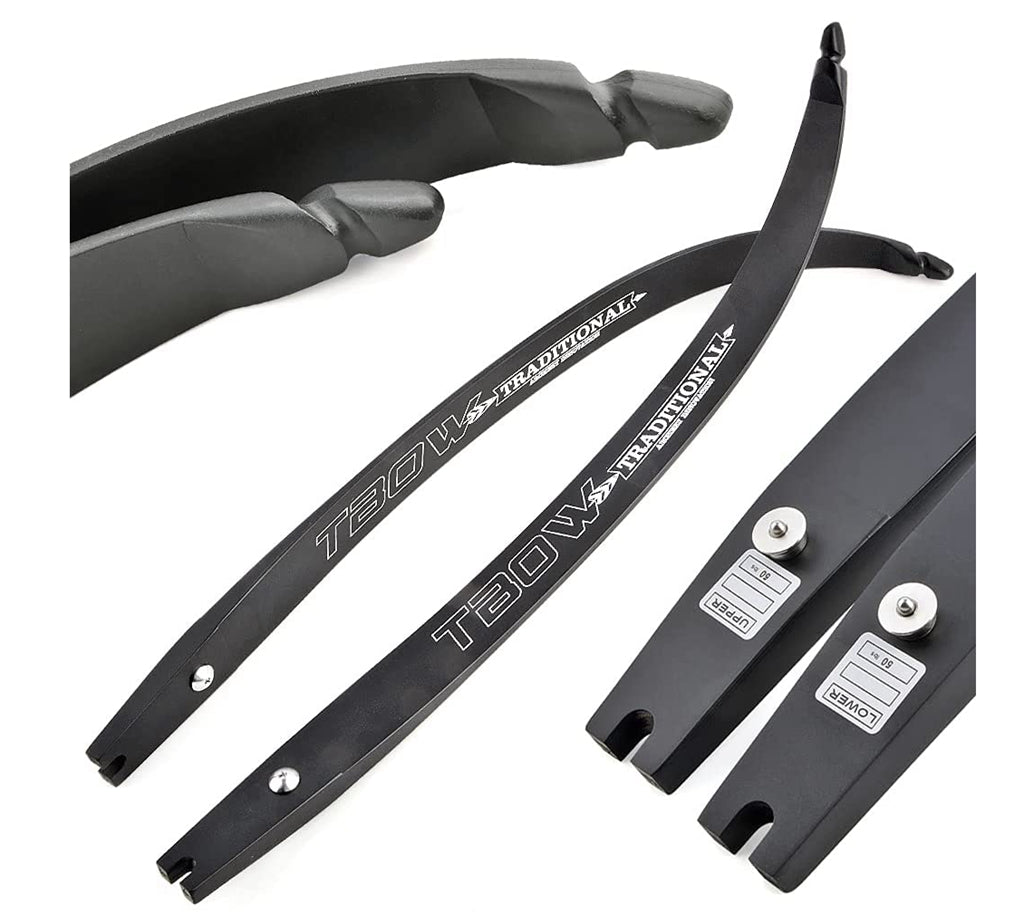 Junxing Archery B1 62″ ILF Recurve Bow for Hunting Target USA Limbs BCY String