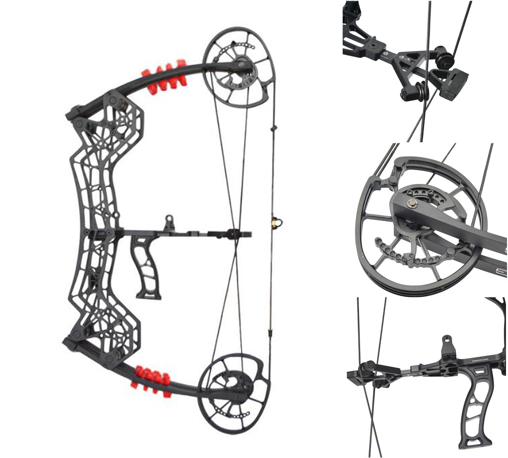 JUNXING M109F Rkoening Compound Bow Hunting Target 30-60lb CNC Machined Alloy