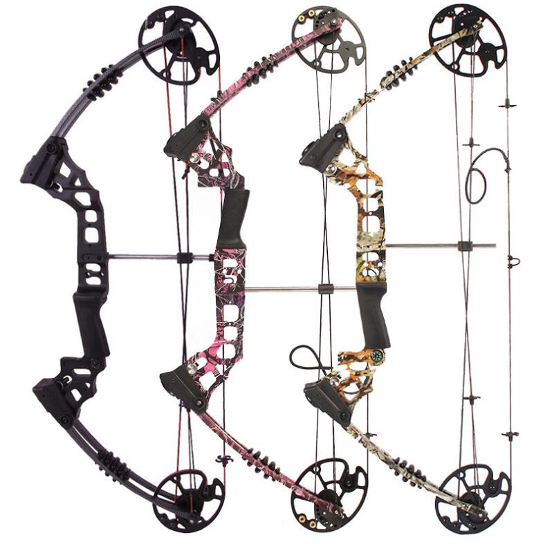 JUNXING Compound Bow Arrows set 20-70lbs R / L HAND Bow Hunting Target Shooting