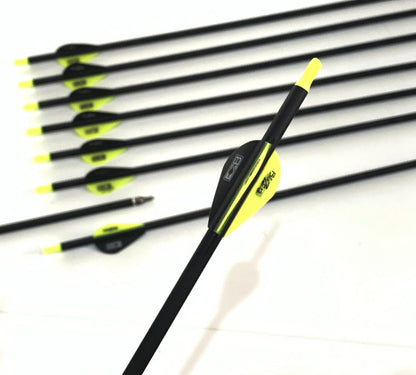 ARCHQUIK ARCHERY Carbon Arrows 31.5Inch for Recurve Compound Bow Hunting Target