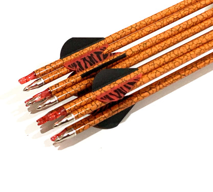 ARCHQUICK 12x 31'' Camo RED Carbon Arrows Archery Recurve Compound Bow Hunting