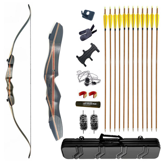 Old Mountain Archery OMA Harmony Takedown Recurve Bow 62" 25-60lb R/L Hunting