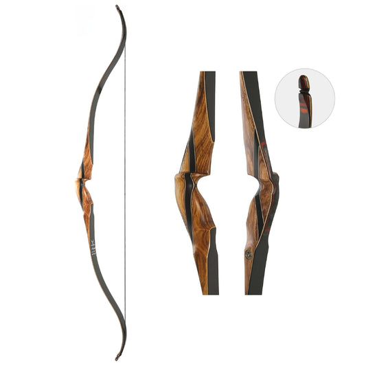 Old Mountain Archery OMA STINGRAY One Piece Recurve Traditional wood Hunting bow