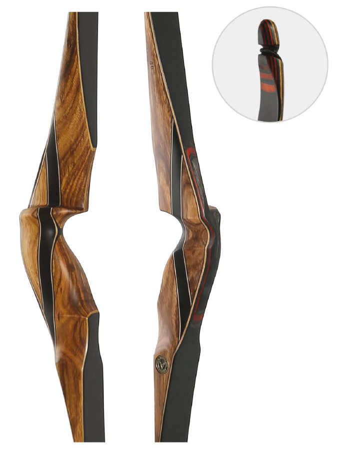 Old Mountain Archery OMA STINGRAY One Piece Recurve Traditional wood Hunting bow