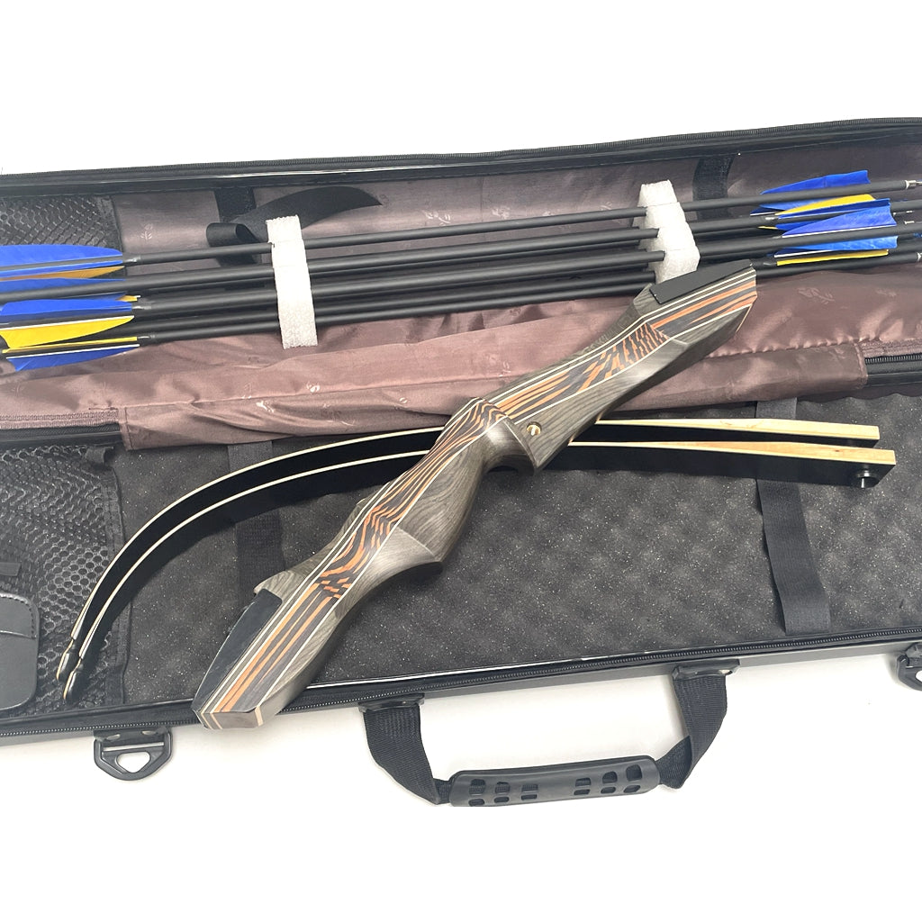 Old Mountain Archery Tachyon T/D Recurve Bow 62inch 20-60lb R/L Hunting & Target