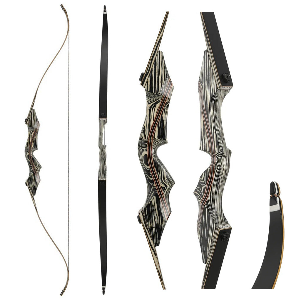 Samick Archery Recure Bow LEOPARD 62" T/D Hunting Target Bow 30-60lbs RH/LH