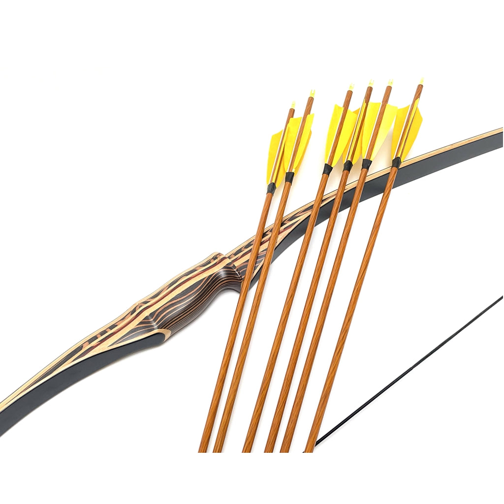 YKT Archery GT Scorpion Traditional Hunting Long Bow 68" longbow 30-60lbs arrow