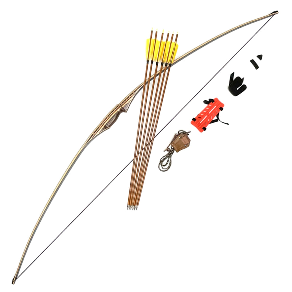 YKT Archery GT Scorpion Traditional Hunting Long Bow 68" longbow 30-60lbs arrow