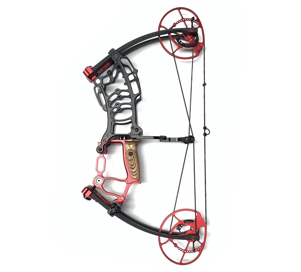 New Compound Bow  CNC Riser 340FPS ATA 20" USA Limbs for Hunting Target 35-65lb