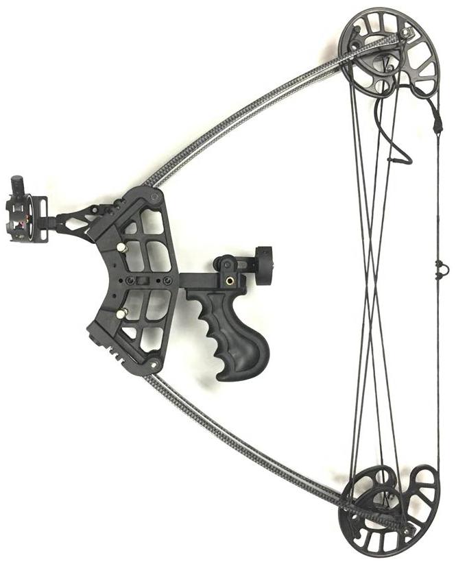 JunXing Triangle Compound Bow Archery Hunting Target Shooting Luxury Package 50lbs
