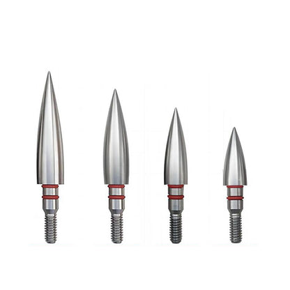 AAP Stainless Steel Bullet Points target 9/32" 19/32" 5/16" 100/125/150/200Grain