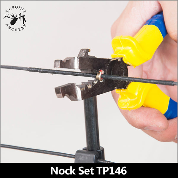 String Nocking Point Clip FOR HUNTING ARCHERY Compound Recurve Bow Acc ...