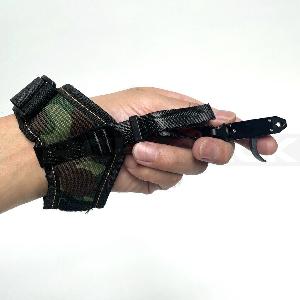 COMPOUND BOW RELEASE AID BUCKLE ADJUSTABLE RELEASE AID FOR ARCHERY BOW HUNTING