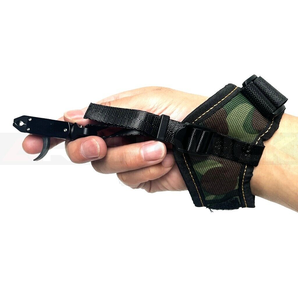 COMPOUND BOW RELEASE AID BUCKLE ADJUSTABLE RELEASE AID FOR ARCHERY BOW HUNTING