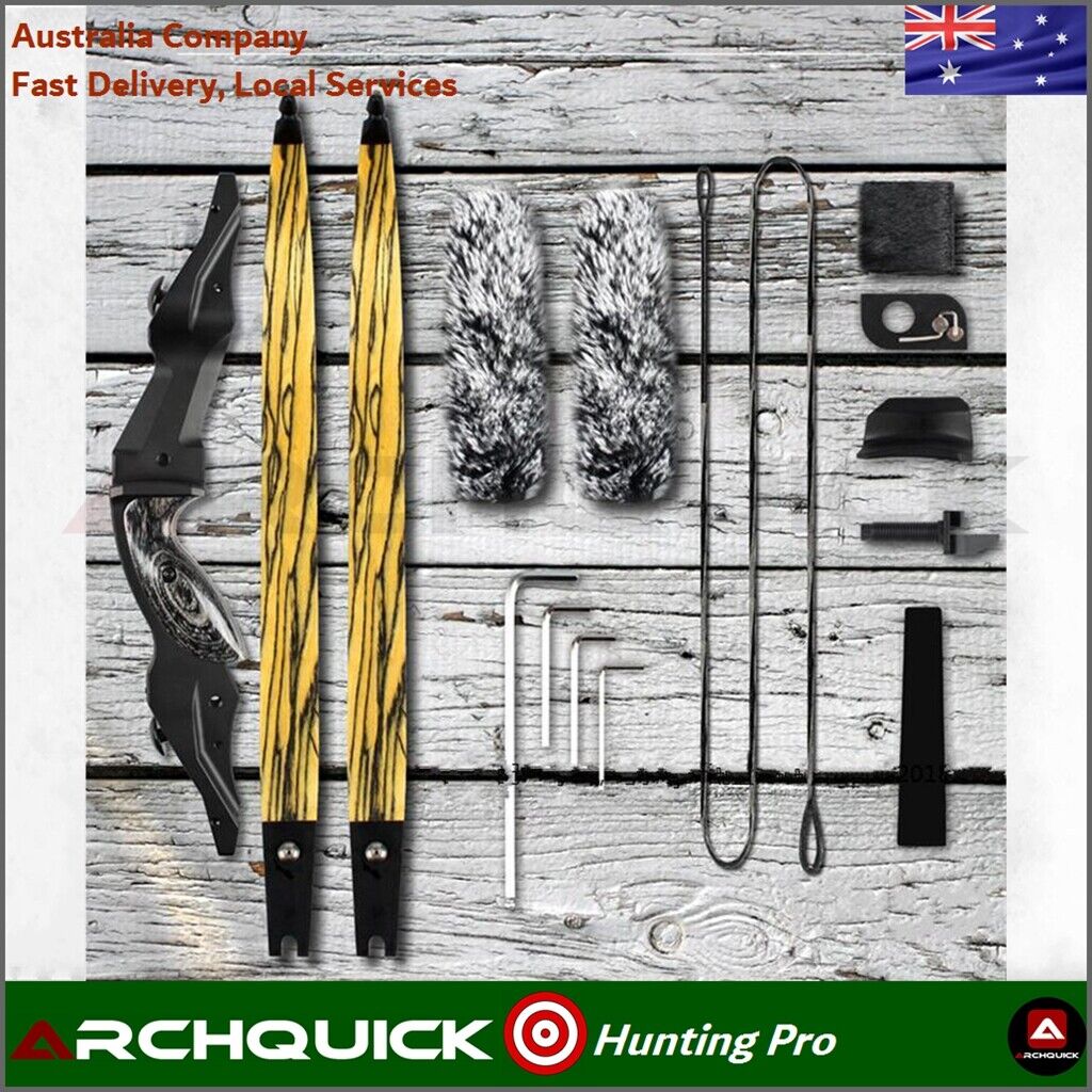 Junxing F261 Recurve Hunting bow IFL 62" USA Gordon Limbs CNC Riser