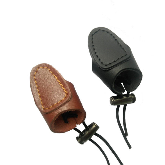 Archquick Archery Thumb Ring Leather Finger Guard for Traditional Recurve Bow