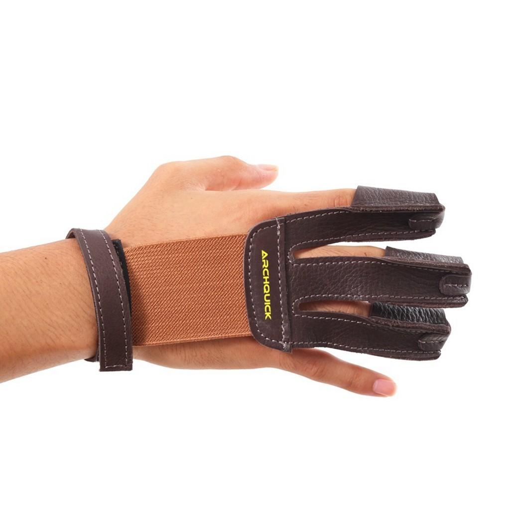 ARCHQUICK Archery Traditional Archery Glove Shooting Recurve Bow Long Bow