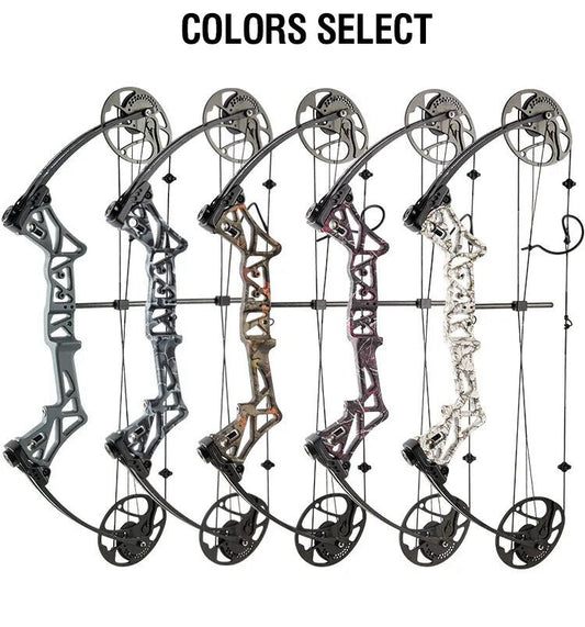 Topoint 2024 M1 COMPOUND BOW 19-70LB ARROW HUNTING TARGET ARCHERY CNC  Hard Case