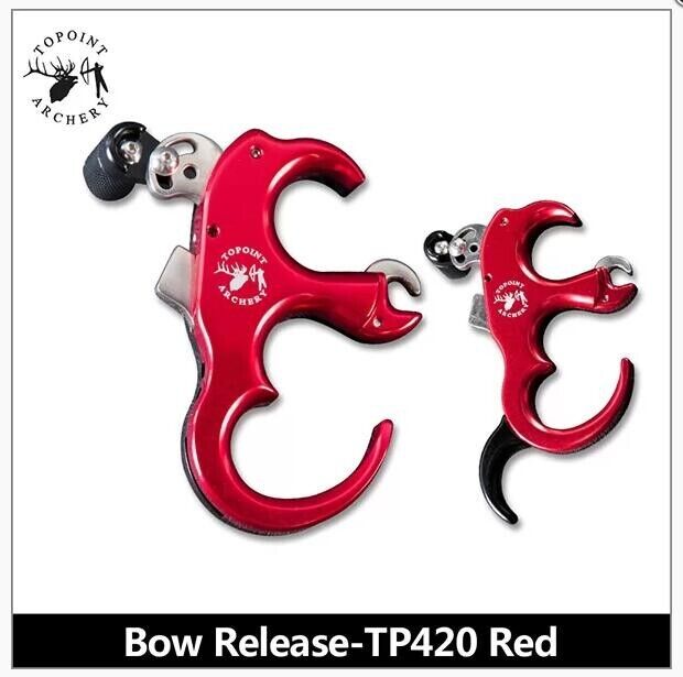 Topoint Release Aid Compound Bow Thumb Trigger Release CNC Aluminium