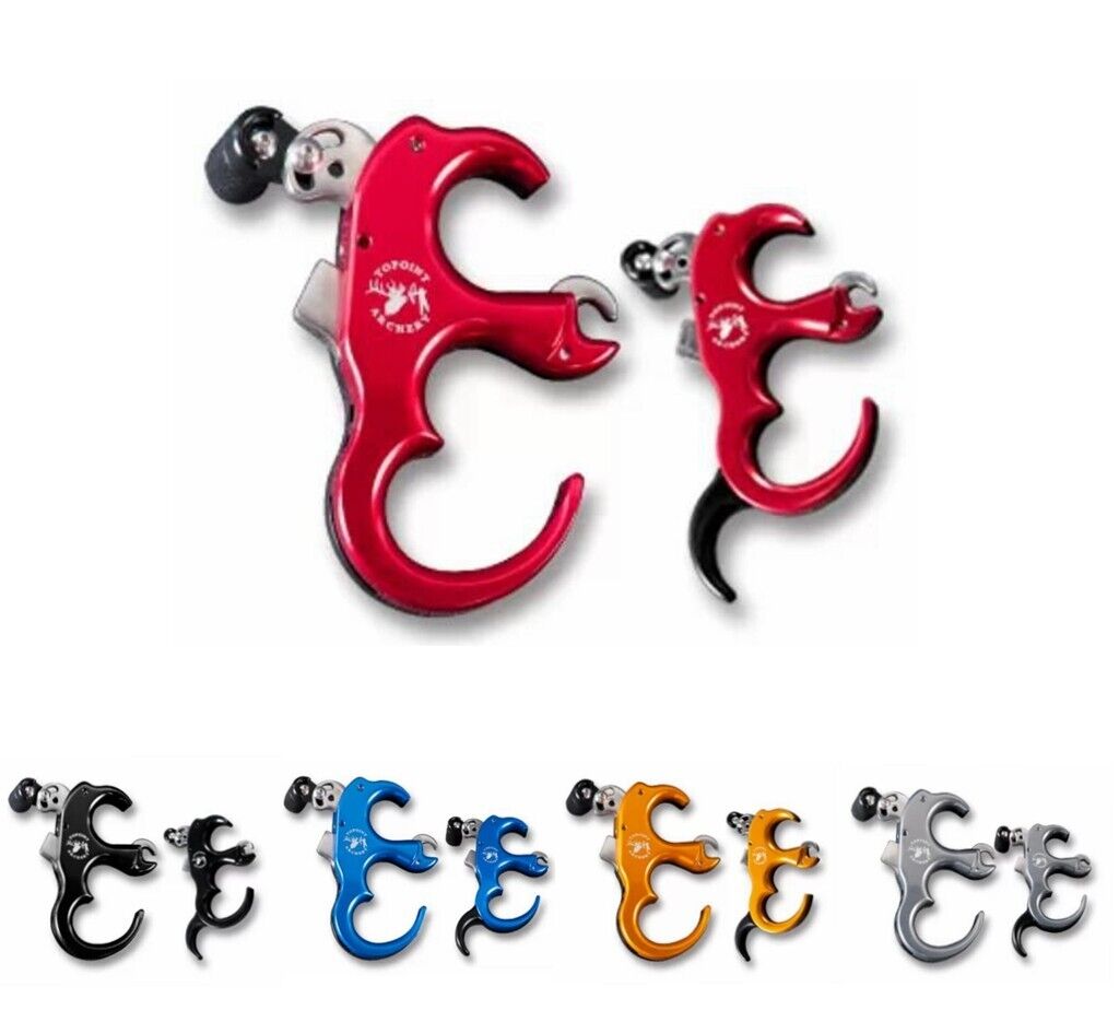 Topoint Release Aid Compound Bow Thumb Trigger Release CNC Aluminium
