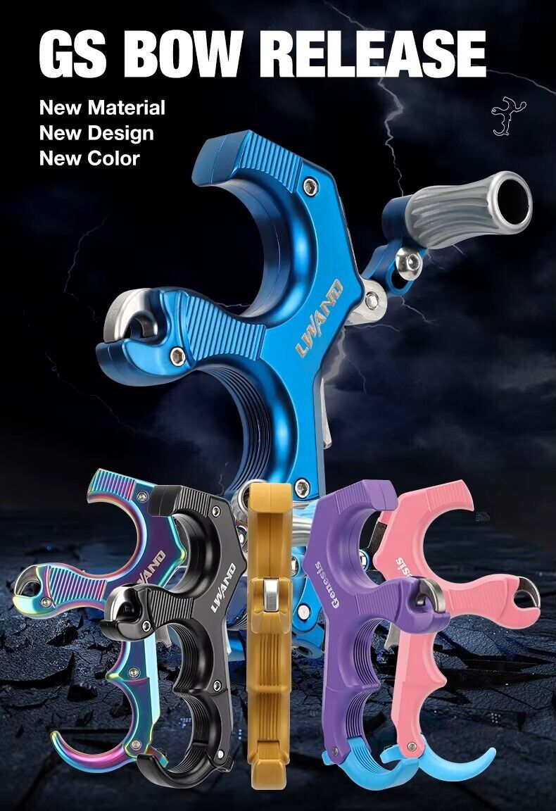 LWANO Genesis Thumb Release Compound Bow Thumb Trigger Release CNC Aluminium