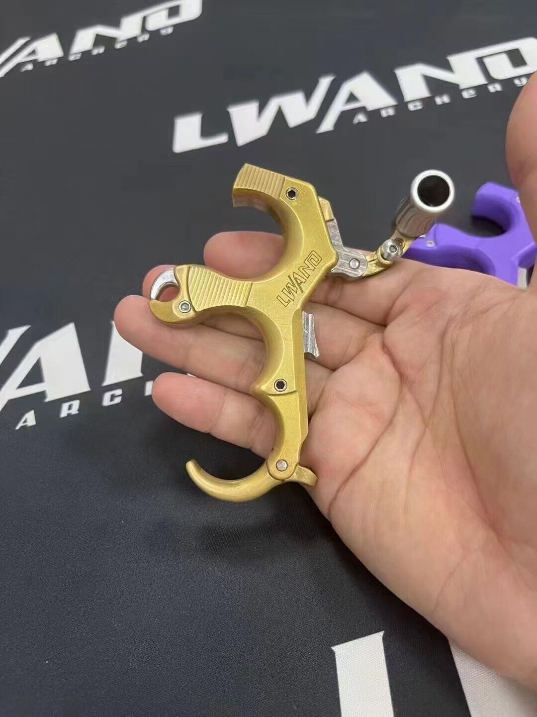 LWANO Genesis Thumb Release Compound Bow Thumb Trigger CNC Aluminum Copper