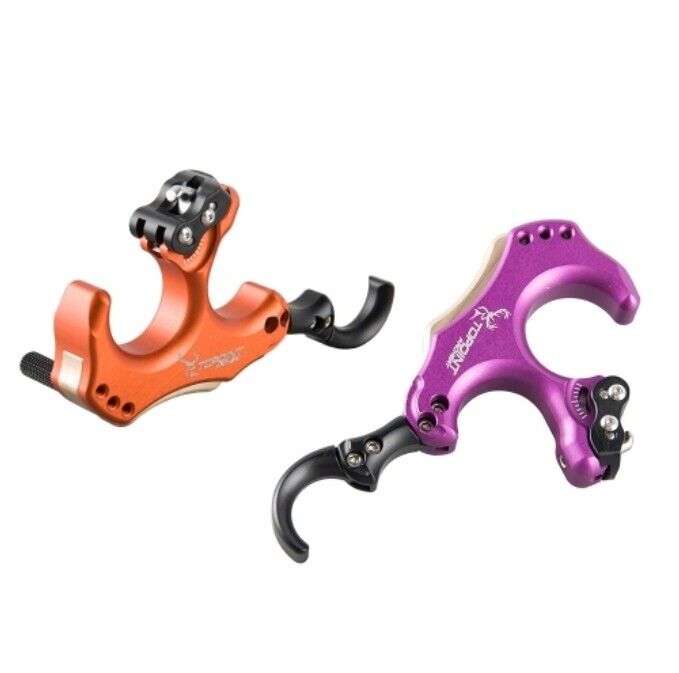 Topoint Compound Bow Release Aids Back Tension 3 4 Finger Thumb Trigger Caliper
