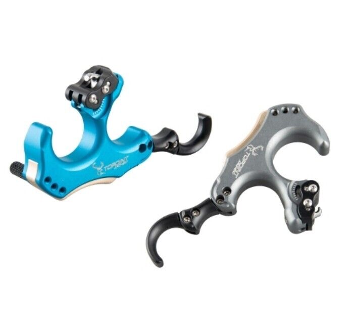 Topoint Compound Bow Release Aids Back Tension 3 4 Finger Thumb Trigger Caliper