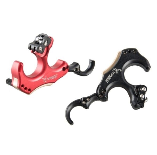 Topoint Compound Bow Release Aids Back Tension 3 4 Finger Thumb Trigger Caliper