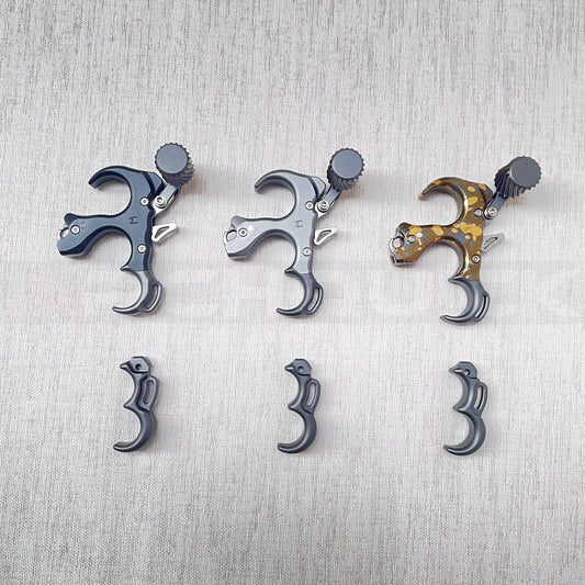 Archquick Archery Button Thumb Release Aids Thumb Trigger 3/4 Finger Medium Size
