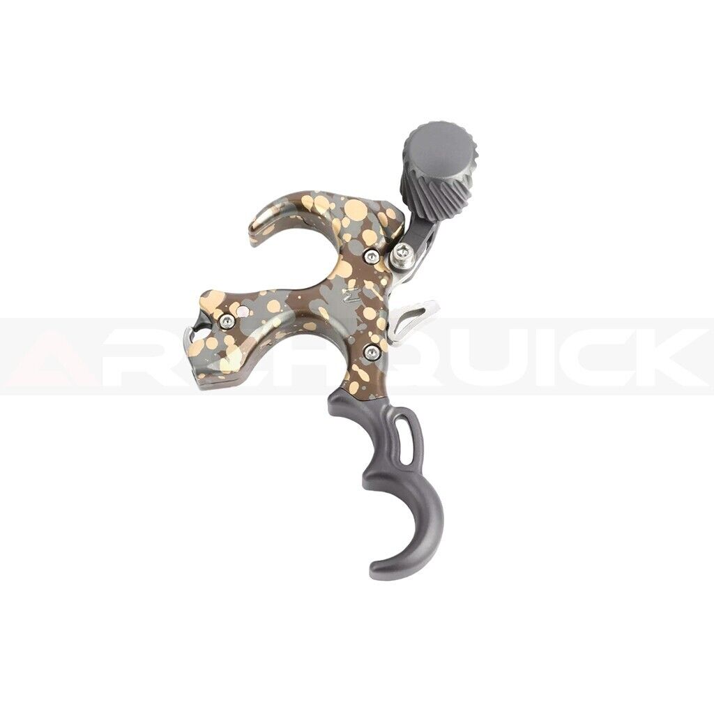 Archquick Archery Button Thumb Release Aids Thumb Trigger 3/4 Finger Medium Size