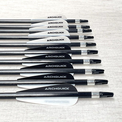20x/50x ARCHQUICK Fiberglass Arrow Removable Tip Hunting Target Recurve Compound