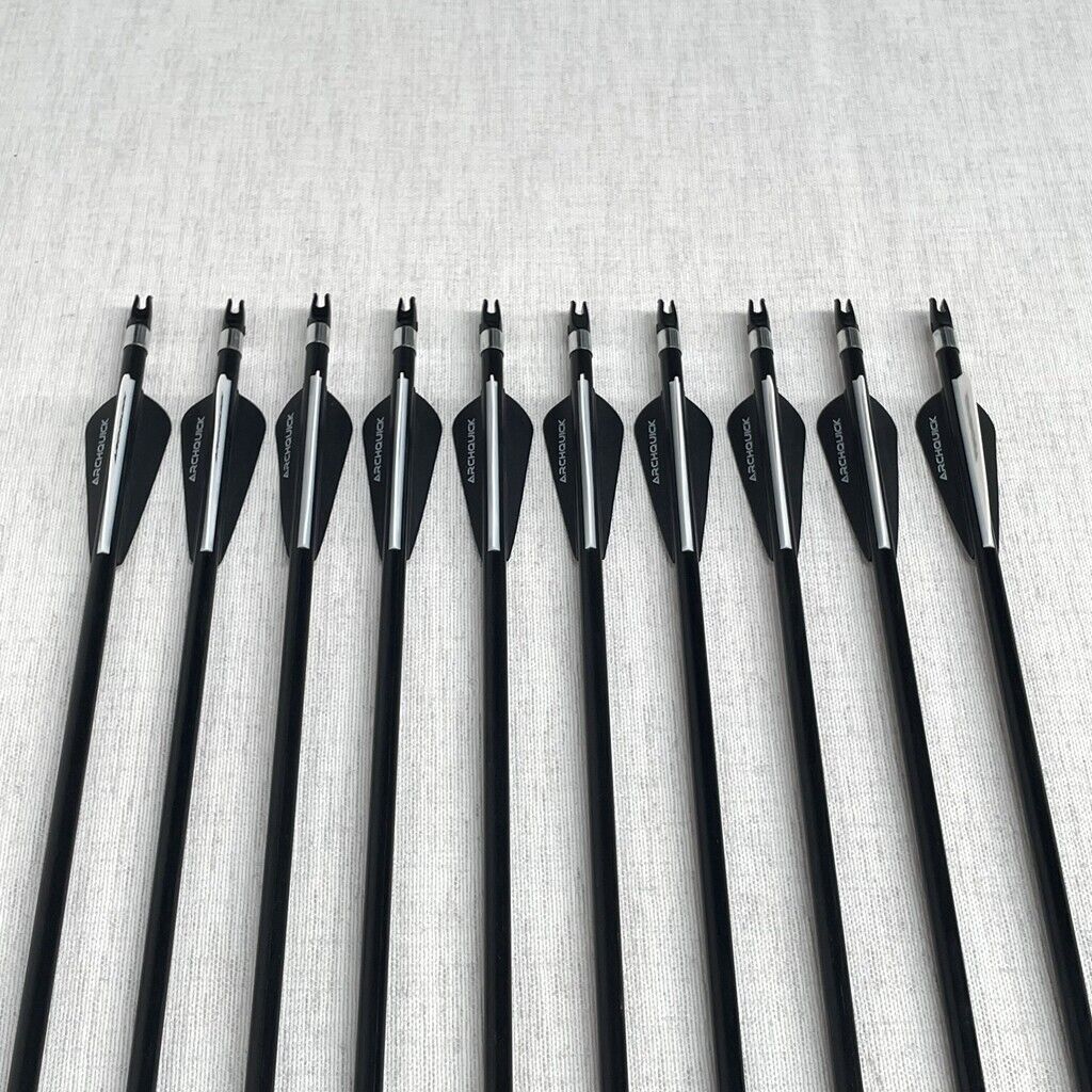 20x/50x ARCHQUICK Fiberglass Arrow Removable Tip Hunting Target Recurve Compound