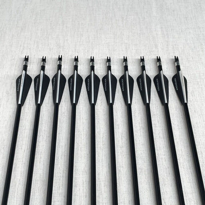 20x/50x ARCHQUICK Fiberglass Arrow Removable Tip Hunting Target Recurve Compound