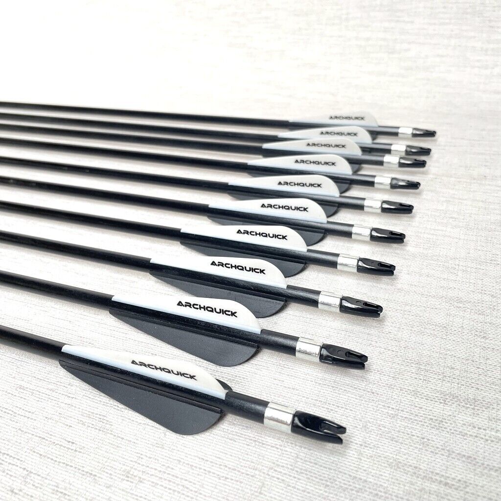 20x/50x ARCHQUICK Fiberglass Arrow Removable Tip Hunting Target Recurve Compound