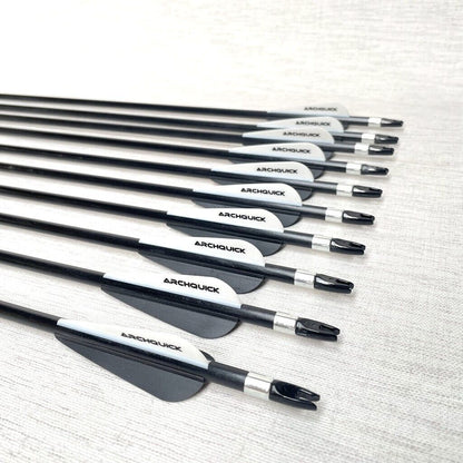 20x/50x ARCHQUICK Fiberglass Arrow Removable Tip Hunting Target Recurve Compound