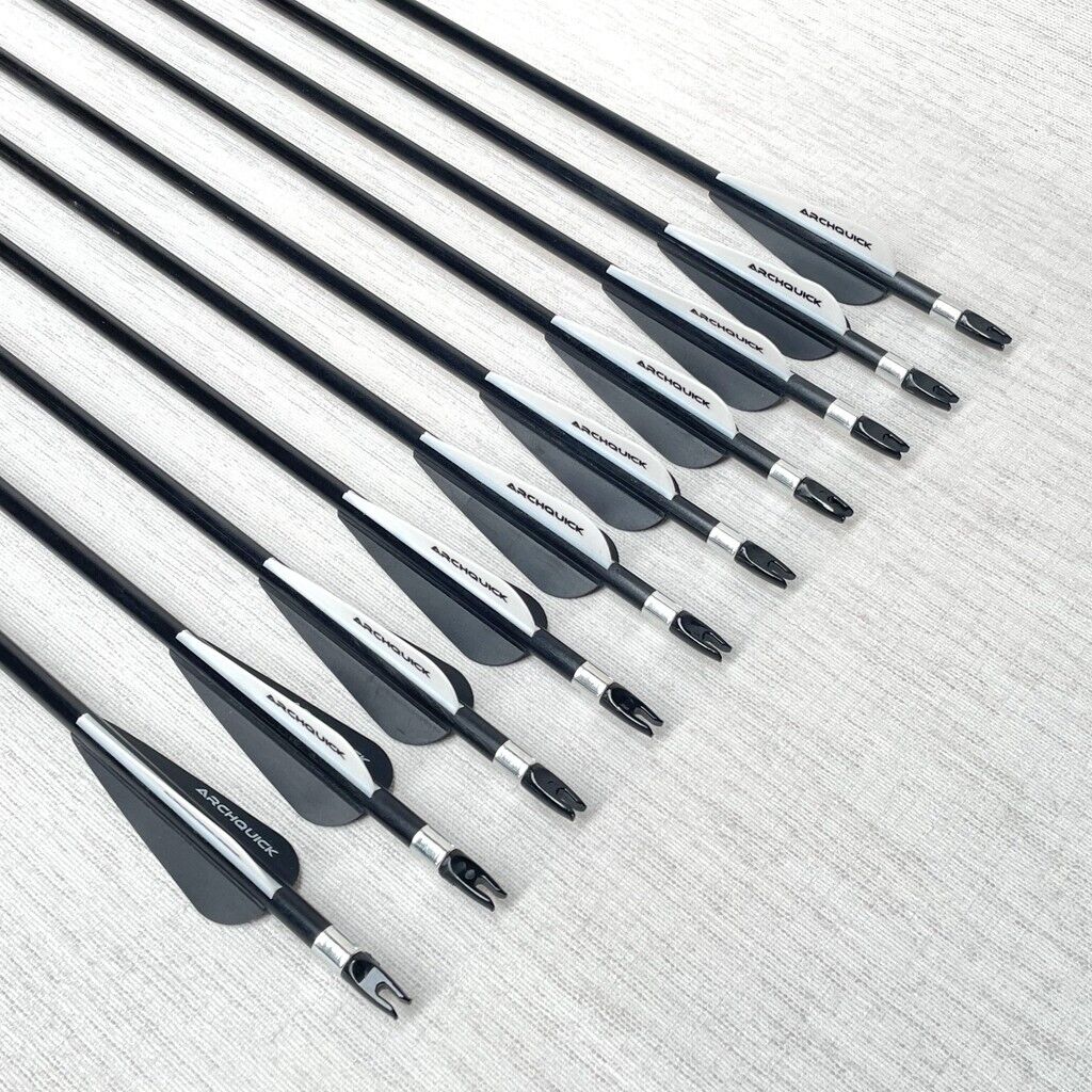 20x/50x ARCHQUICK Fiberglass Arrow Removable Tip Hunting Target Recurve Compound