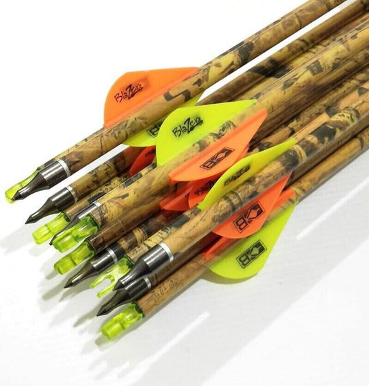12x 31.5" Carbon Arrow SP340/400/500 Camo Compound Recurve Bow Hunting Target