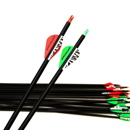 ARCHQUICK Carbon Arrows 31.5"  Recurve Compound Bow Hunting SP500