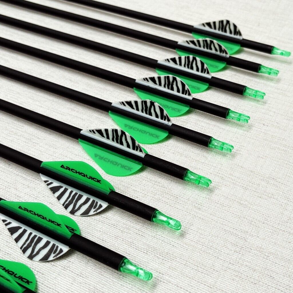ARCHQUICK Carbon Arrows 31.5"  Recurve Compound Bow Hunting SP500