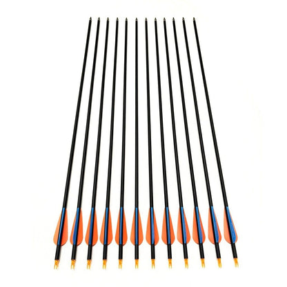 12/24x ARCHQUICK Carbon Arrows 31.5" Compound/Recurve Bow Hunting /Target SP500